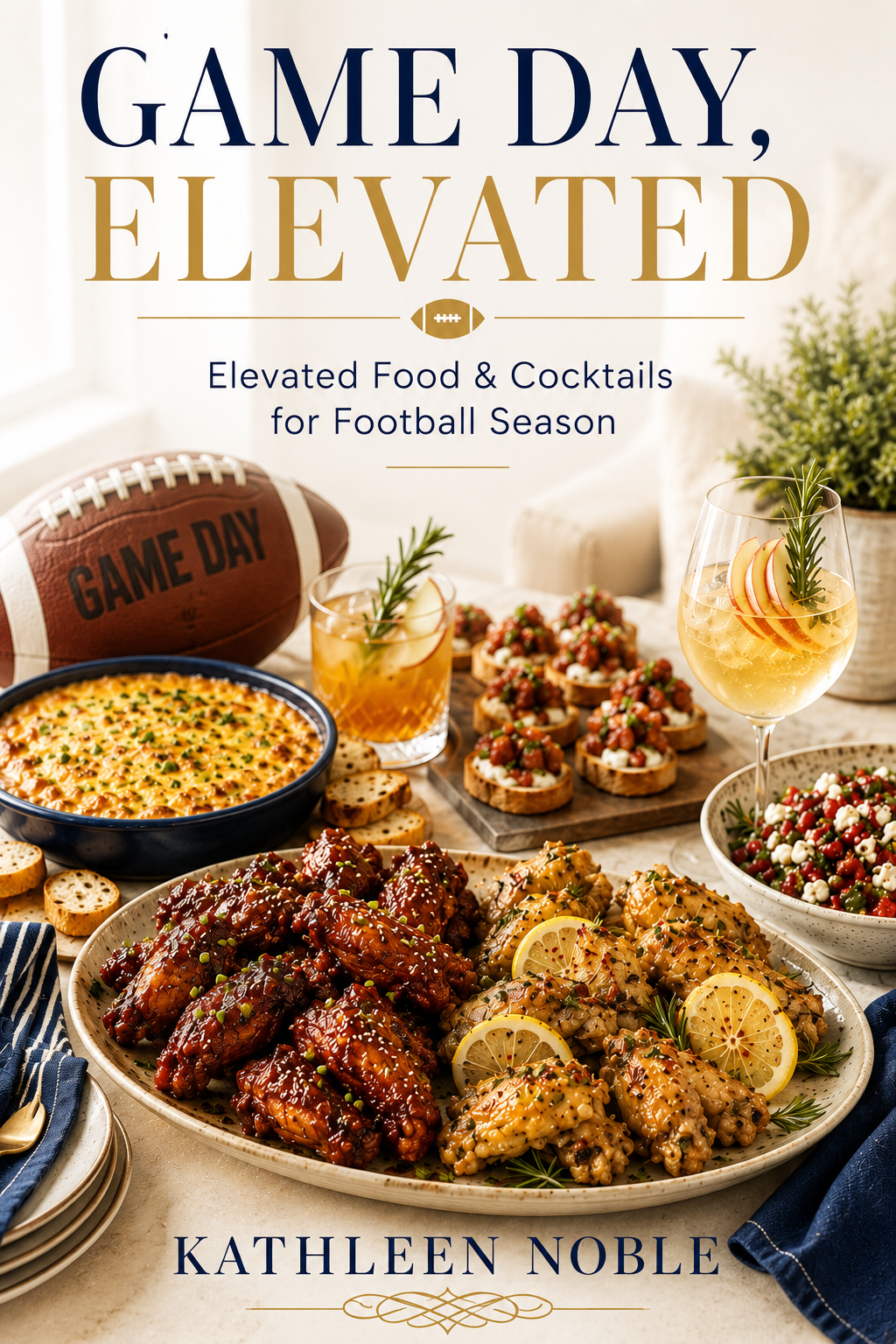 Ivory cover of Game Day, Elevated by Kathleen Noble